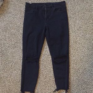 American eagle high waisted jeans